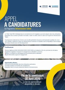 Programme Infrastructure Talent RDC