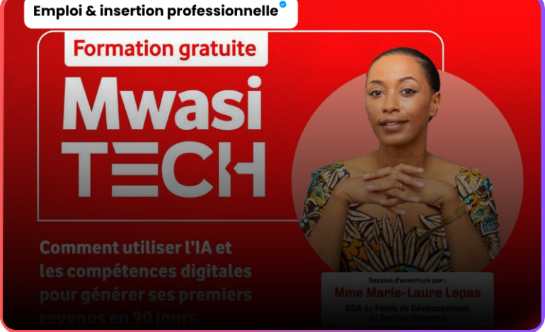 MwasiTech : Générer ses premiers revenus grâce au digital et à l’IA