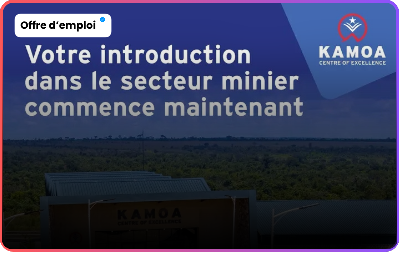 Bourses Kamoa Centre d’Excellence : Propulse ta carrière dans l&rsquo;industrie minière
