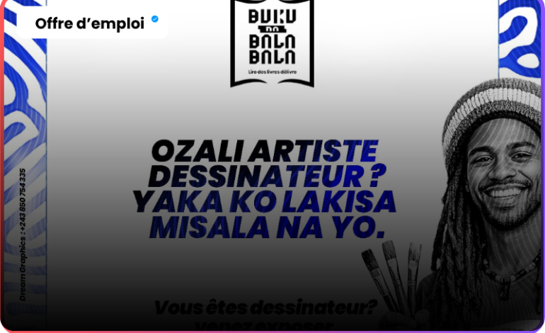 Appel à candidatures artistes dessinateurs : Opportunité unique