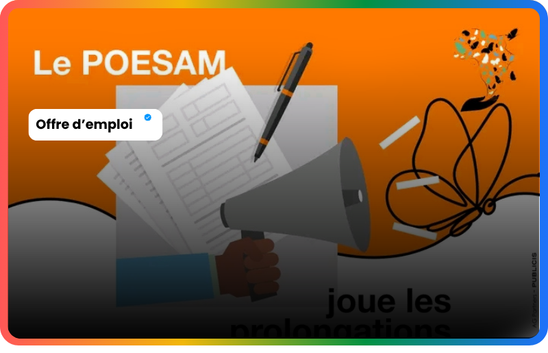 POESAM 2026 Prix Orange : Prolongation des candidatures jusqu&rsquo;au 17 mai